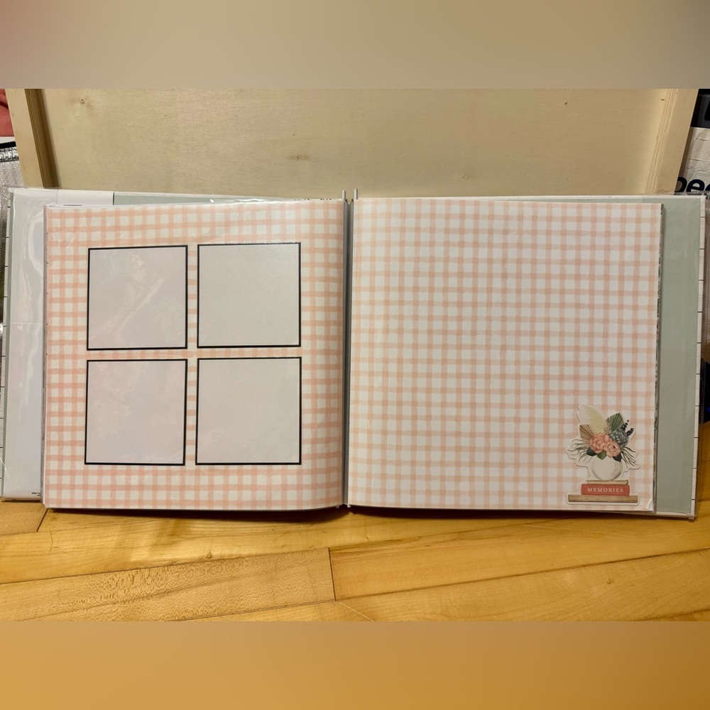 The Paper Studio 12x12 Scrapbook Album NWT – Modern Farmhouse Floral - Picture 7 of 10